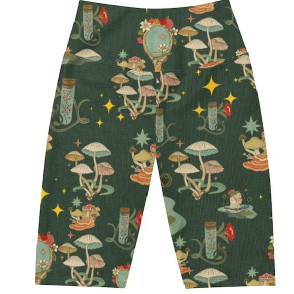 Build to Blossom Pants - Build to Blossom Mushroom Bike Shorts  XL